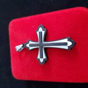 Stainless Steel Cross Pendant Religious